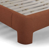 Orphea Performance Boucle Bed - Autumn Red / King