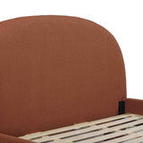 Orphea Performance Boucle Bed - Autumn Red / King