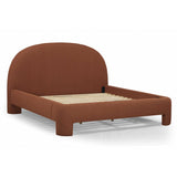 Orphea Performance Boucle Bed - Autumn Red / King