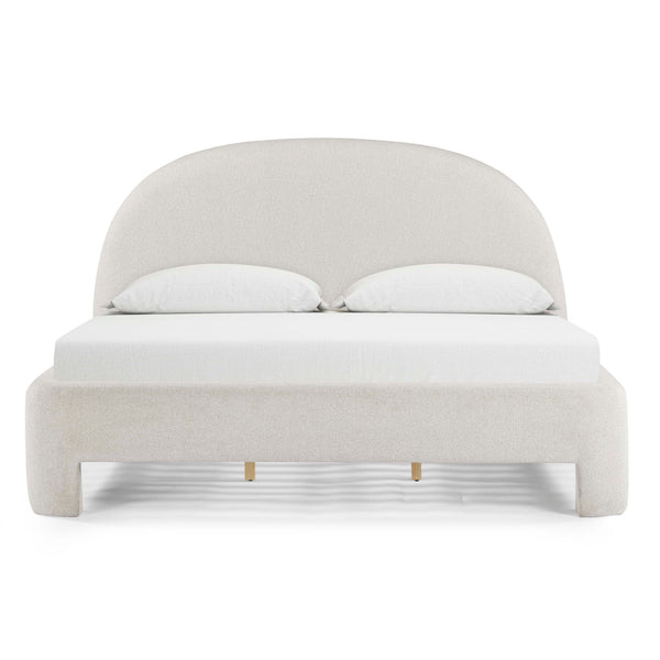 Orphea Performance Boucle Bed - Off-White / King