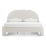 Orphea Performance Boucle Bed - Off-White / King
