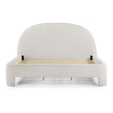 Orphea Performance Boucle Bed - Off-White / King