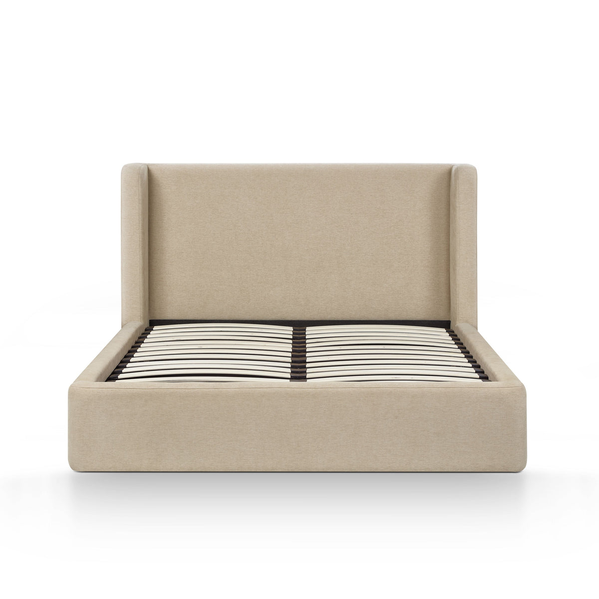 Harmony Performance Chenille Storage Bed - Tan / Queen