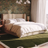 Harmony Performance Chenille Storage Bed - Tan / Queen