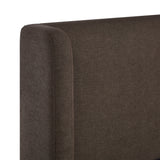 Harmony Performance Chenille Storage Bed - Chocolate Brown / King
