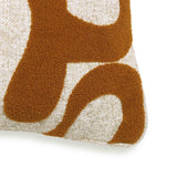 Bonney 20" Boucle Square Throw Pillow Cover - Orange / With Insert