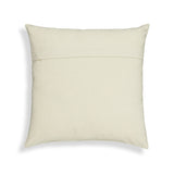 Tulip 20" Embroidered Floral Wool Square Throw Pillow Cover - With Insert