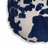Coast 20" Tufted Round Throw Pillow - Blue