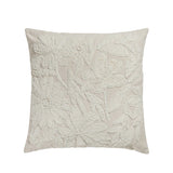 Tabitha 20" Square Embroidered Throw Pillow - With Insert