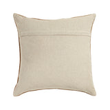 Terra 20"  Square Wool and Jute Kilim Throw Pillow - Mesa / With Insert