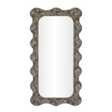 Charlene 39"X75" Squiggle Wall Mirror - Watercolor Print