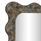 Charlene 39"X75" Squiggle Wall Mirror - Watercolor Print