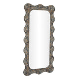 Charlene 39"X75" Squiggle Wall Mirror - Watercolor Print