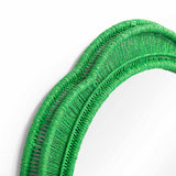 Zeva 26.6" Round Wall Mirror - Green