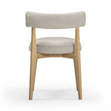 Nikita Performance Vegan Leather Dining Chair - Taupe