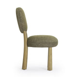 Sulley Performance Basketweave Dining Chair - Olive Green
