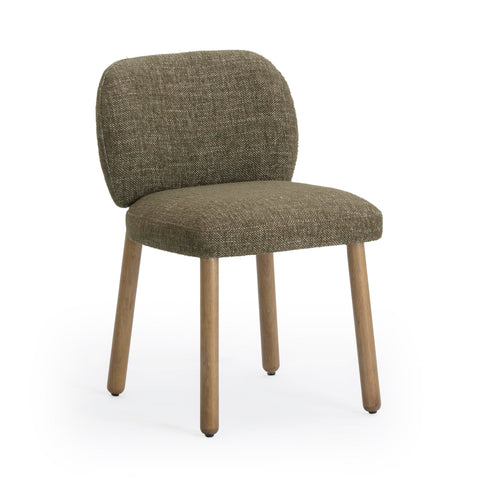 Foxy Performance Fabric Dining Chair - Olive Green