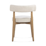 Nikita Cream Performance Fabric Dining Chair