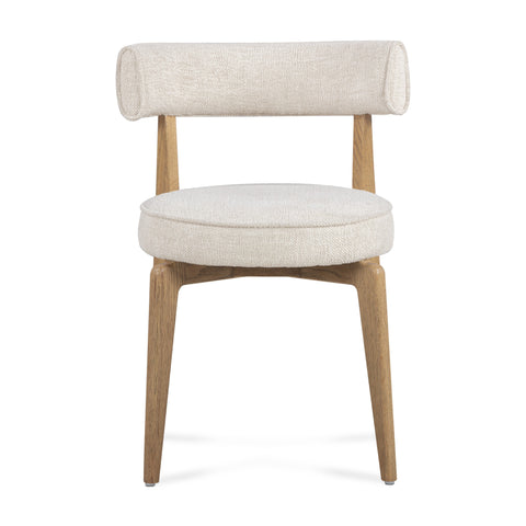 Nikita Cream Performance Fabric Dining Chair