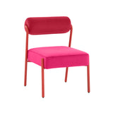 Jolene Performance Velvet Dining Chair - Set of 2 - Pink
