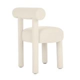 Carmel Performance Velvet Dining Chair - Cream