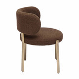 Margaret Performance Boucle Dining Chair - Brown