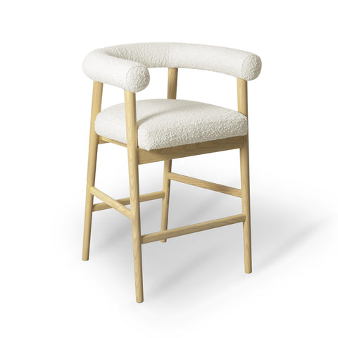 Spara Performance Boucle Counter Stool - Cream