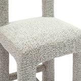Hazel Performance Boucle Counter Stool - Grey