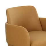 Leo Performance Vegan Leather Dining Chair - Tan