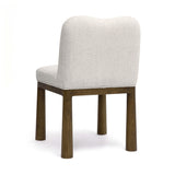 Tiara Performance Basketweave Fabric Dining Chair - Cream