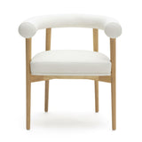 Spara Performance Vegan Leather Dining Chair - White