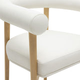 Spara Performance Vegan Leather Dining Chair - White