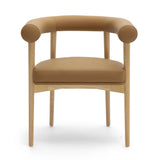 Spara Performance Vegan Leather Dining Chair - Cognac