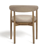 Vina Performance Vegan Leather Dining Chair - Taupe
