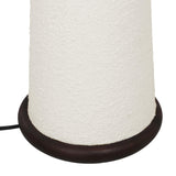 Faith White Boucle Floor Lamp