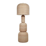 Kootu Natural Rattan Floor Lamp