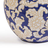 Diana Blue &amp; White Table Lamp