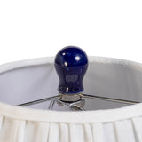 Diana Blue &amp; White Table Lamp
