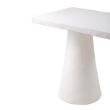 Dayana 68.5" Desk in Faux Plaster