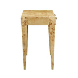 Brandyss 48" Burl 2-Drawer Work Desk - Natural
