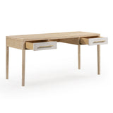 Hera 62'' Natural Washed Executive Desk