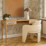Hera 62'' Natural Washed Executive Desk
