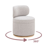 Amaya Swivel Desk Chair - Grey