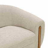 Lina 93" Performance Fabric Sofa by Inspire Me! Home Decor - Textured Grey