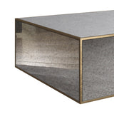Lana Mirrored Coffee Table by Inspire Me! Home Decor (43"-48") - Large