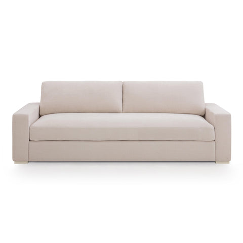 Beckham 96" Performance Chenille Sofa - Cream