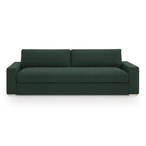 Beckham 96" Performance Chenille Sofa - Green