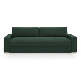 Beckham 96" Performance Chenille Sofa - Green