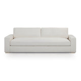 Beckham 96" Upcycled Performance Chenille Sofa - Cream