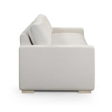 Beckham 96" Upcycled Performance Chenille Sofa - Cream